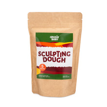 Veggie Baby Kid’s Sculpting Dough Vegan Safe, Edible Ingredients | Creative Sculpting Molds, Natural Stress and Anxiety Therapy, Fun and Colorful Play | Boys, Girls